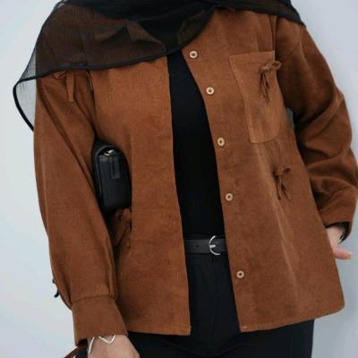 مانتو مخمل پاپیونی کبریتی 99617