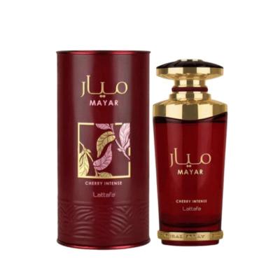 ادکلن زنانه مردانه لطافه مدل میار چری اینتنس حجم 100 میل