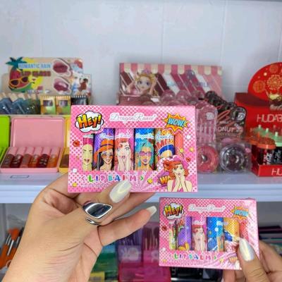 پک بالم لب 6 رنگ باربی dragon ranee