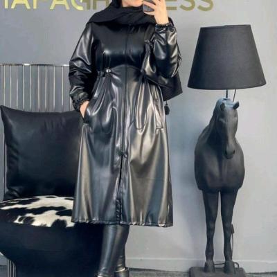 مانتو چرم بلند.موجودی سوال شود