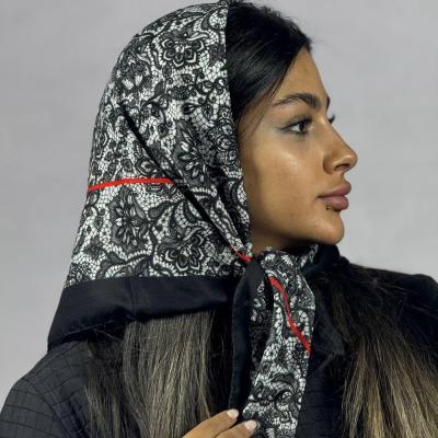 روسری مینی اسکارف طرح خاص قواره 70