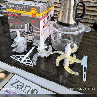 خردکن سیلور کرست 2تیغه المانی اصلی 3 لیتر سیرپاک کن سیم پیچی موتور مسی