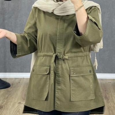 مانتو اسپرت زنانه کتان مدل مانتو کتان مدل ساناز