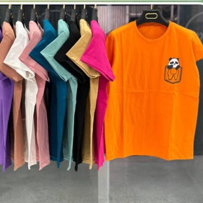 تیشرت قواره دار طرح خرس پاندا