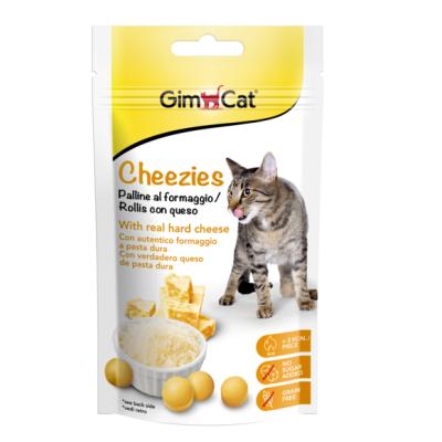 قرص مکمل گربه جیم کت مدل پنیری وزن 50 گرم