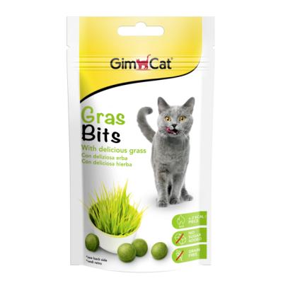 قرص مکمل گربه جیم کت مدل علف وزن 50 گرم