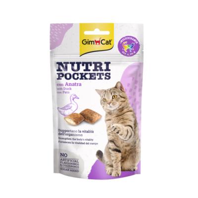 تشویقی گربه جیم کت مدل طعم اردک وزن 60 گرم