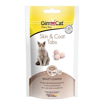 قرص تقویت کننده پوست و موی گربه جیم کت مدل شیر وزن 40 گرم