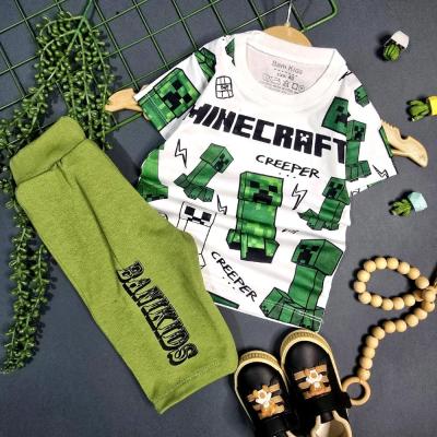 تیشرت و شلوارک اسپان پنبه ماینکرافت
