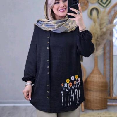 مانتو جلو دکمه (ارسال رایگان