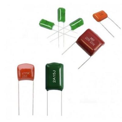 خازن پلی استر 100 نانوفاراد 100 ولت با تلرانس 2 درصد