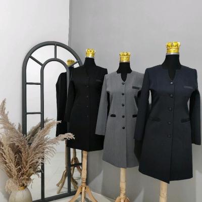 مانتو اداری زنانه فیونا ️مانتو یاقوت ️ مدل پرنیا