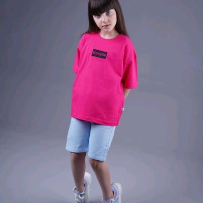 تیشرت نخ پنبه سرخابی