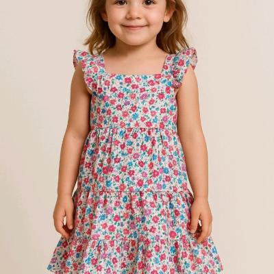 پیراهن عروسکی گل گلی