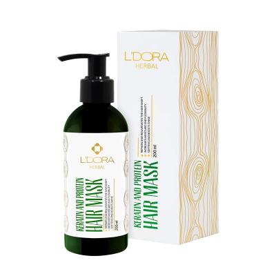 ماسک گیاهی پروتئینه و کراتینه موی سر لدورا هربال 200 میلی لیتر