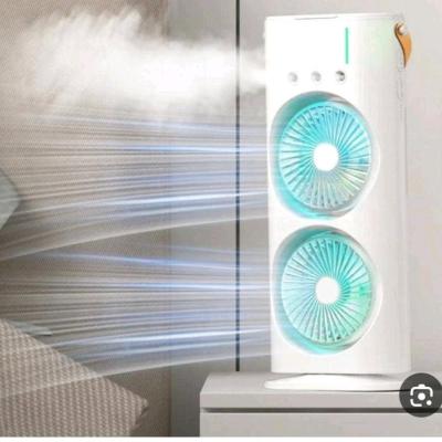 پنکه مه پاش شارژی دو فن چرخشی-155394