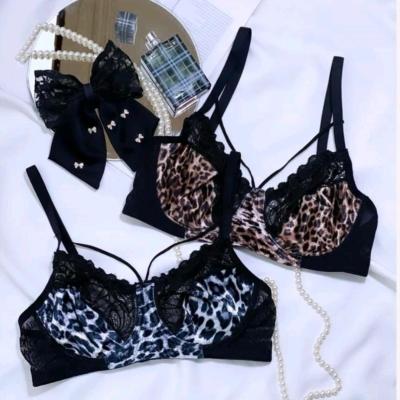 سوتین پلنگی فنر دار