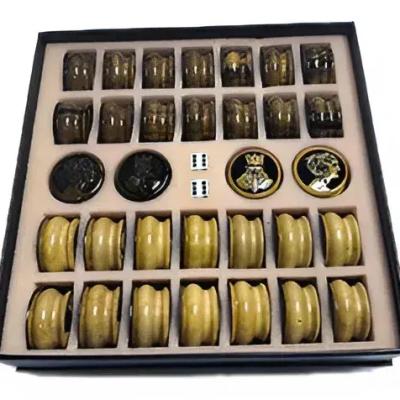 مهره تخته نرد طرح شاه و ملکه کد 1020