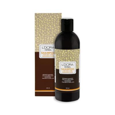 شامپو گیاهی مناسب موهای خشک و آسیب دیده لدورا هربال 300 میلی‌لیتر