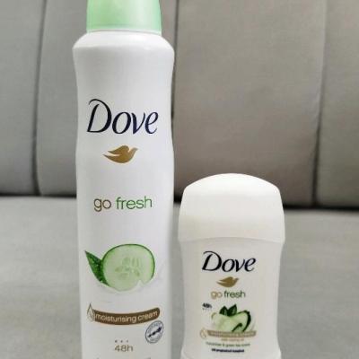 پک 2عددی اسپری ضد تعریق داو و مام صابونی داو Dove رایحه خیار
