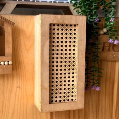 باکس محافظ لوله گاز چوبی حصیری