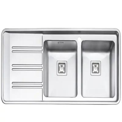 سینک ظرفشویی 2072 توکار ایلیا استیل-157534