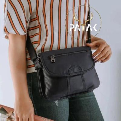 کیف چرم شسته بسیار نرم سبک و جادار