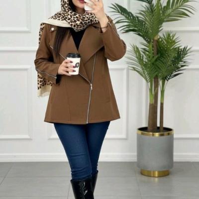 مانتو دخترانه مدل شکت پاییزه اپادیس