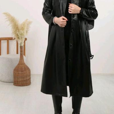 پالتو بلند چرم