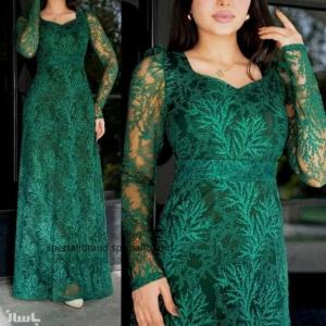 پیراهن مهمانی زنانه فلوک شاین مدل ماکسی مجلسی پاتریشا