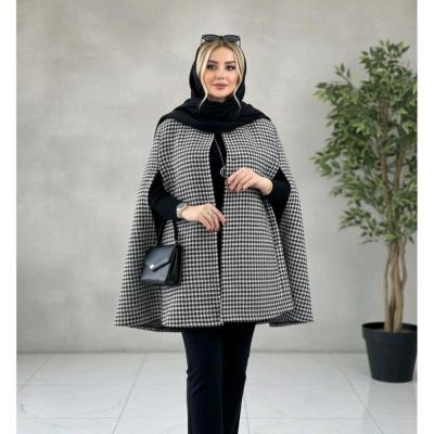 مانتو اسپرت زنانه موهر پیچازی مدل شنل پیچازی