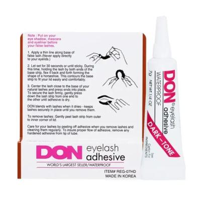 چسب مژه موقت رنگ مشکی دان 7 گرم