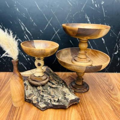 سرویس کاسه ای چوب گردو