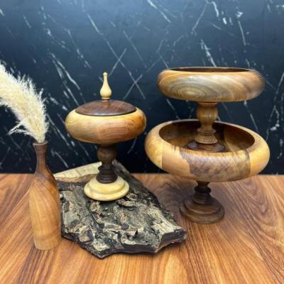 سرویس خمره ای چوب گردو