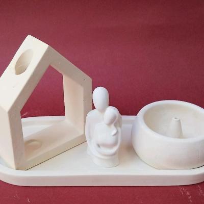 ست چهارتیکه دستسازه بتنی کد b320 (فروش عمده)