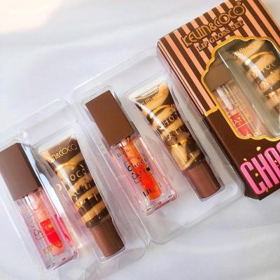 ست براق کننده لب کوین اند کوکو kevin&coco شکلاتی