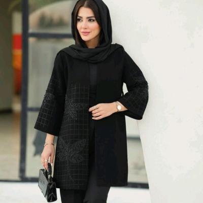 مانتو کتی زنانه کرپ مدل ریما شیده