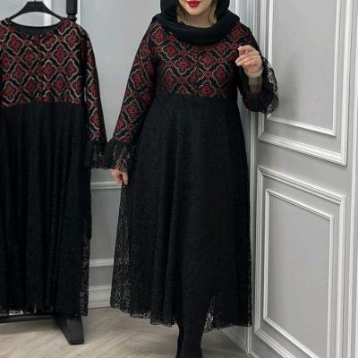 پیراهن مهمانی زنانه دانتل مدل پیراهن مجلسی فاخر (قبل از ثبت سفارش موجودی بگیرید)