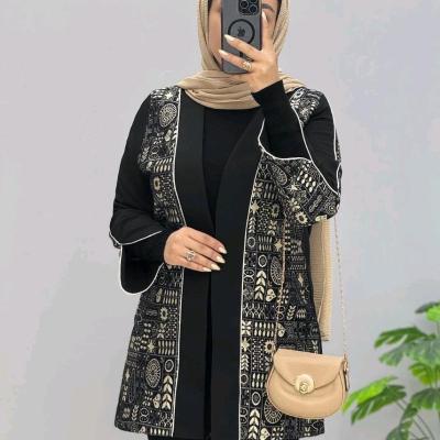 مانتو کتی زنانه کرپ had مدل گیسو