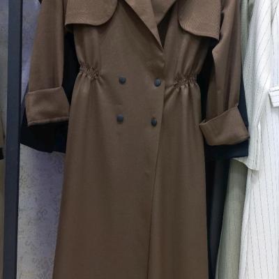 مانتو بلند کمر کشی