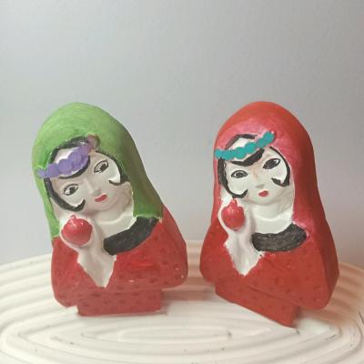 مجسمه خاتون یلدایی 10 سانت