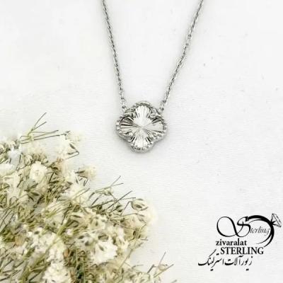 گردنبند ونکلیف ریز نقره ایتالیا کد 20346