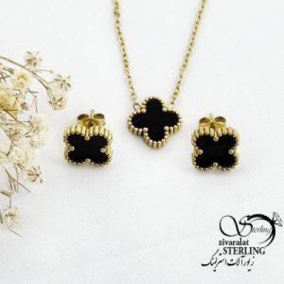 نیمست استیل ونکلیف مشکی کد 17715