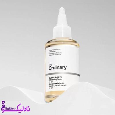 تونر لایه بردار گلیکولیک اسید 7% اوردینری مدل اکسفولیتینگ