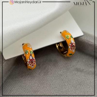 گوشواره های مینا کاری ژوپینگ کد gn0025