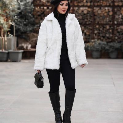 کت یقه گرد آستردار مدل ببعی