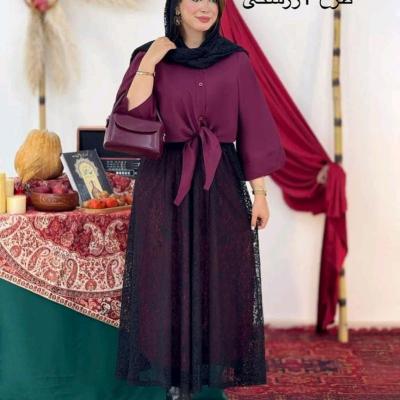 ست سه تیکه یلدایی لعیا.موجودی بگیرید