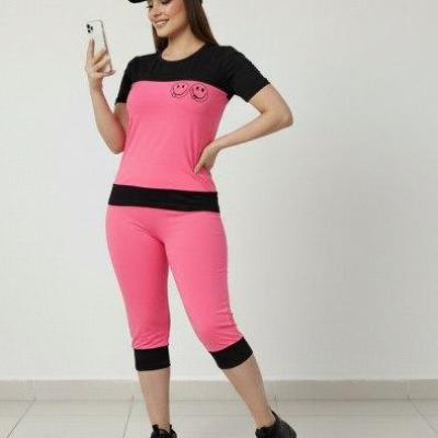 ست تاپ شلوارک ورزشی فلامنت 100166