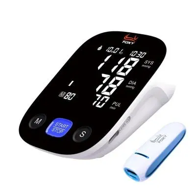 دستگاه فشار خون هوشمند آلمانی با پاوربانک گارانتی50ماههblack