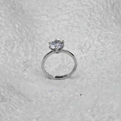 انگشتر استیل تک نگین